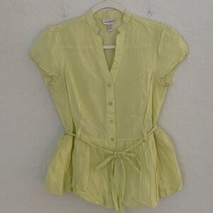 Harve Behard Cotton Fashion Top Size S